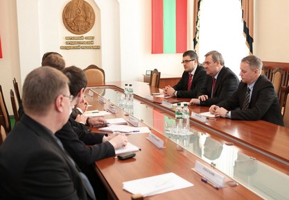 Фото Встреча Анатолия Каминского с делегацией ОБСЕ